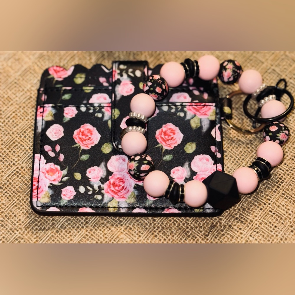 Keychain Card Wallet Wristlet